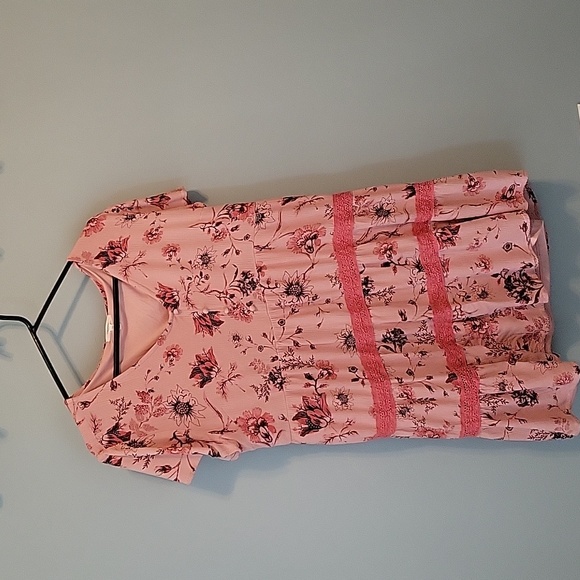MAURICES boho Baby Doll Summer Pink Dress - Picture 2 of 7
